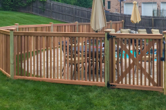 Wood Fence Products from Eastern White Cedar Brand Wood Fence
